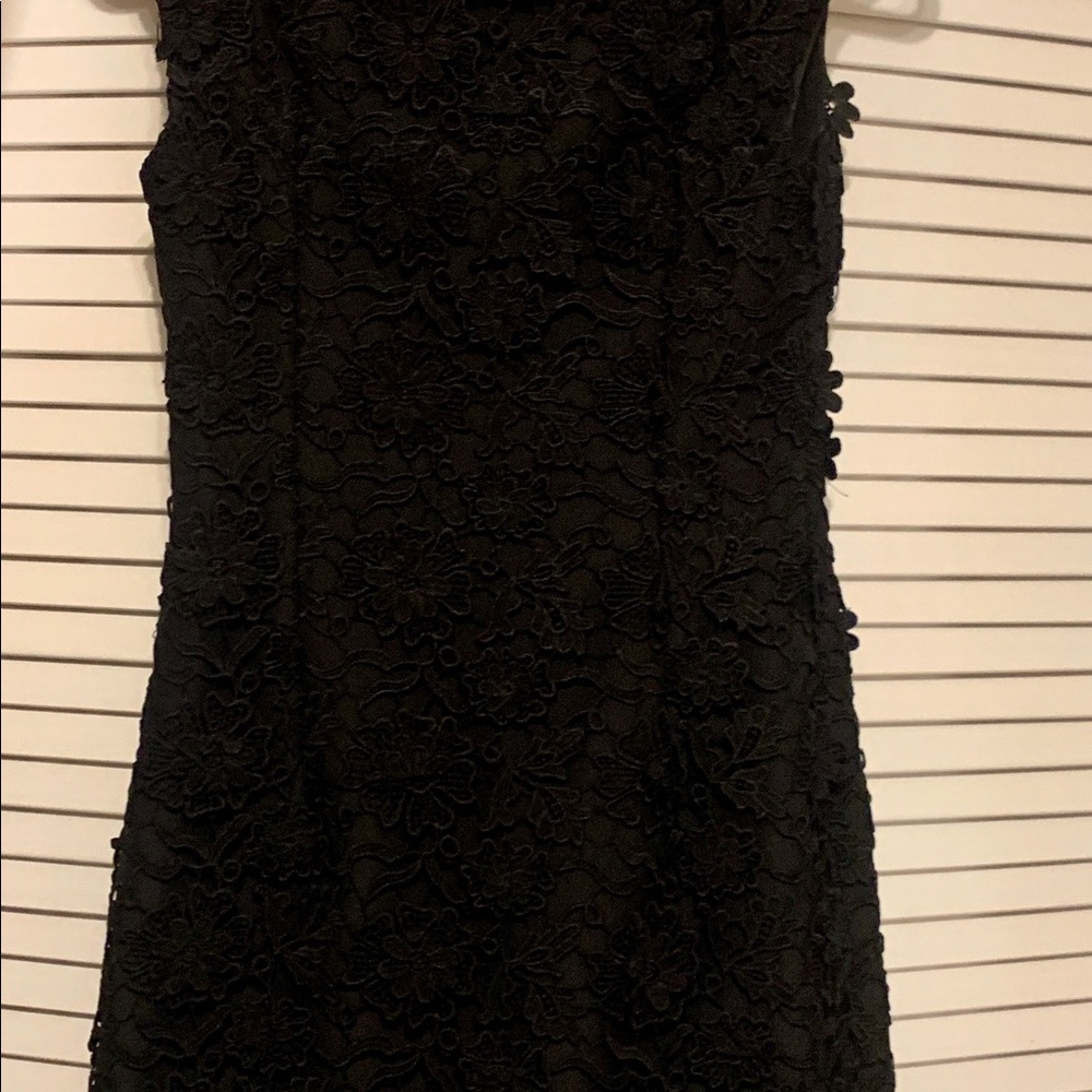 Texturized little black dress